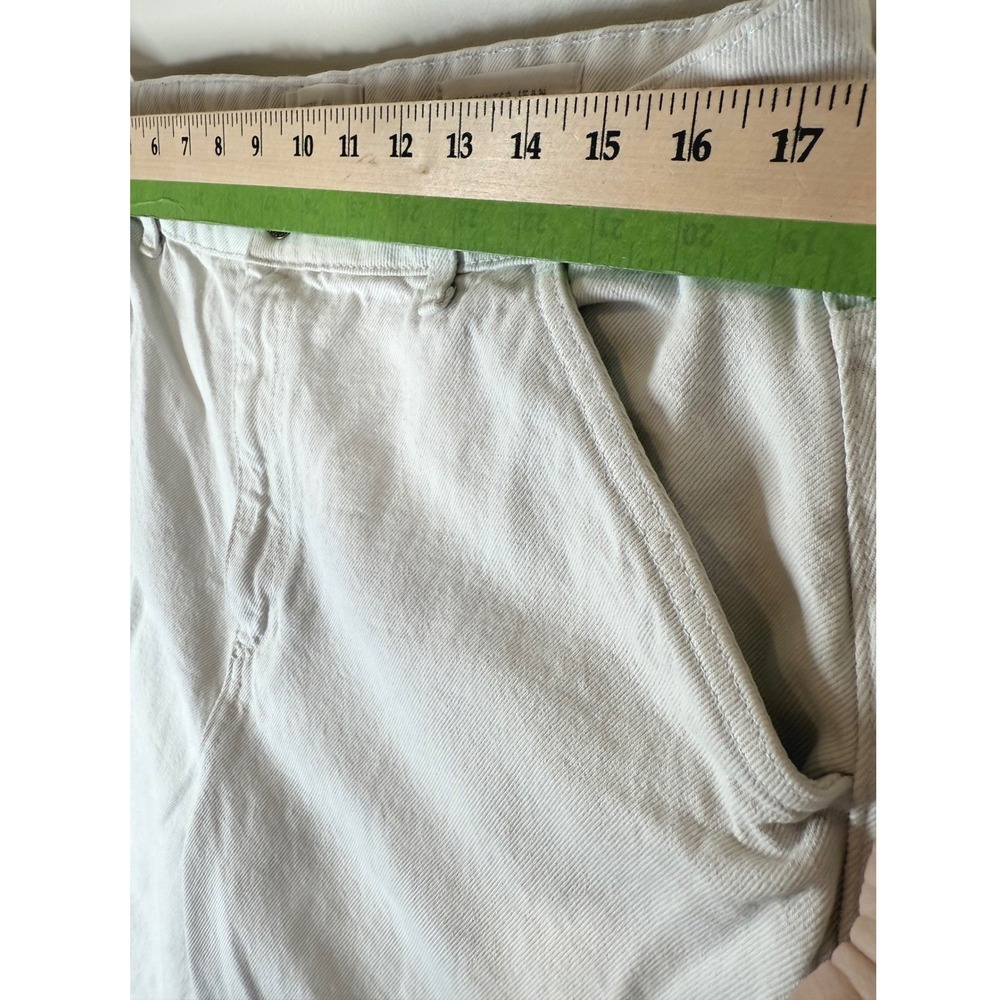 Cotton On Carpenter Pants Large 42 White Utility Pockets Summer Cotton Blend - Picture 13 of 16